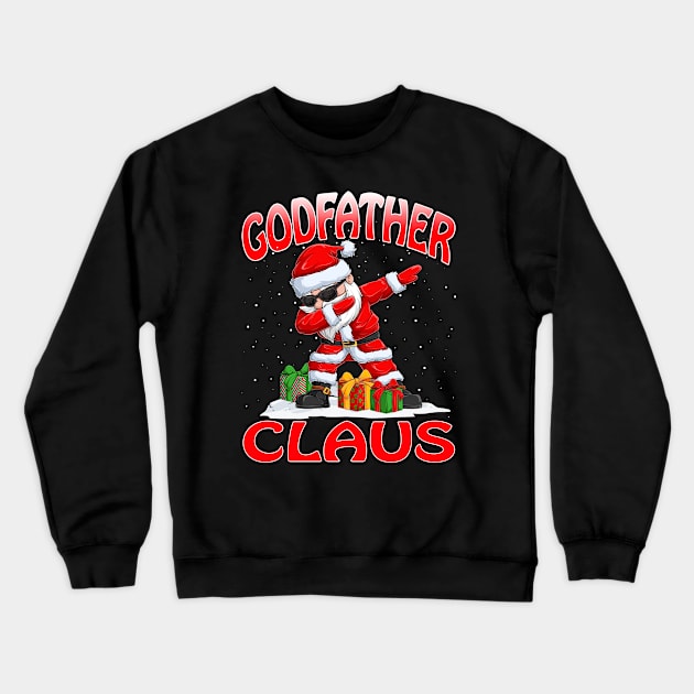 Godfather Santa Claus Christmas Matching Costume Crewneck Sweatshirt by intelus
